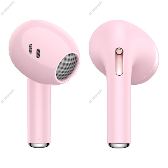 Бездротові Bluetooth навушники Baseus Bowie E8 True Wireless Earphones BT 5.0 Pink NGE8-04